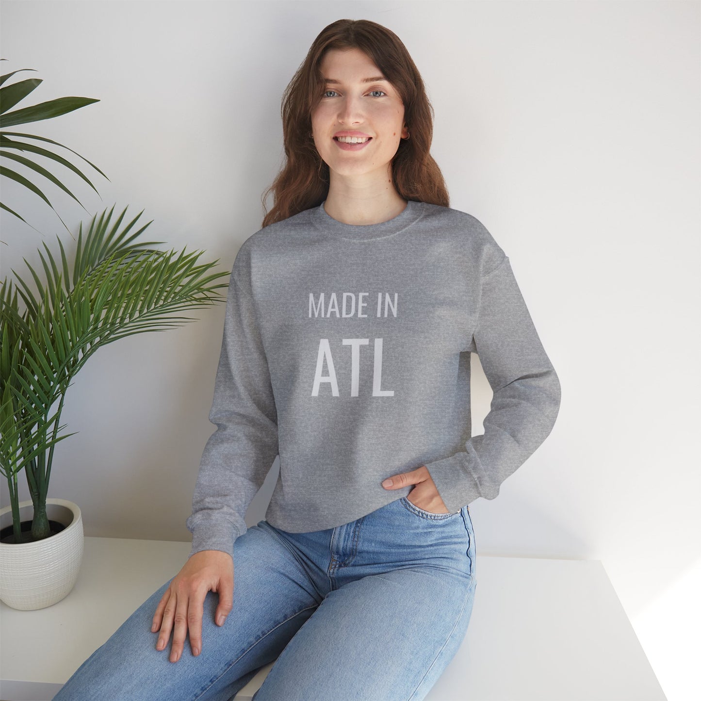 "Made in ATL" Lightweight Crewneck Sweatshirt