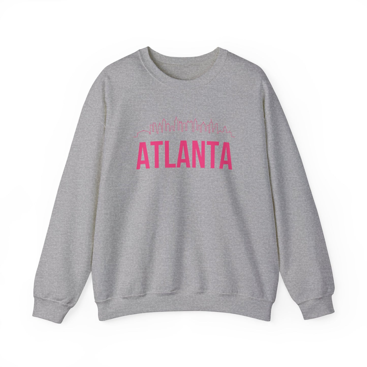 "Atlanta" Skyline Lightweight Crewneck Sweatshirt