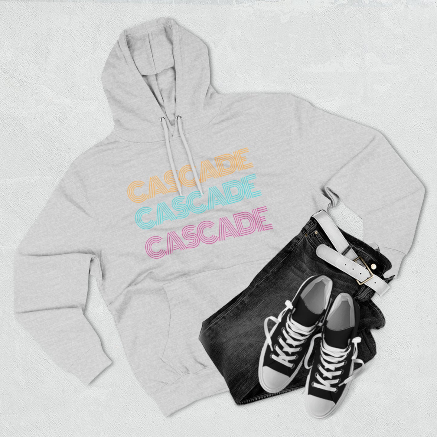 "Cascade" Unisex Premium Pullover Hoodie