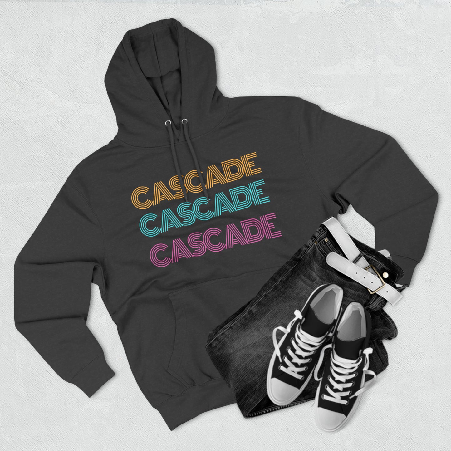 "Cascade" Unisex Premium Pullover Hoodie