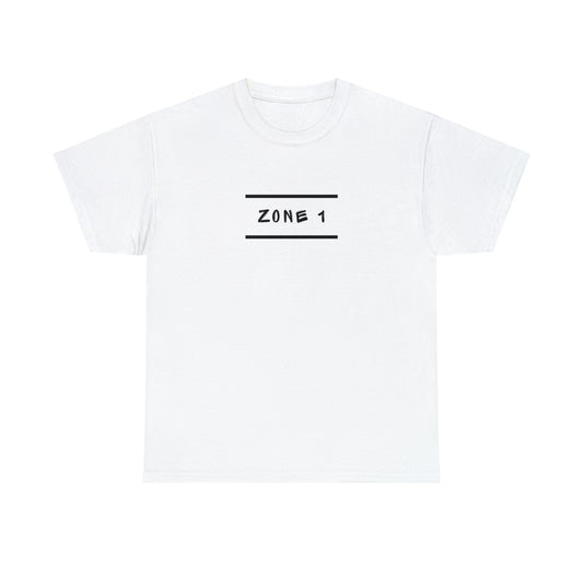 "Zone 1" Unisex Heavy Cotton Tee