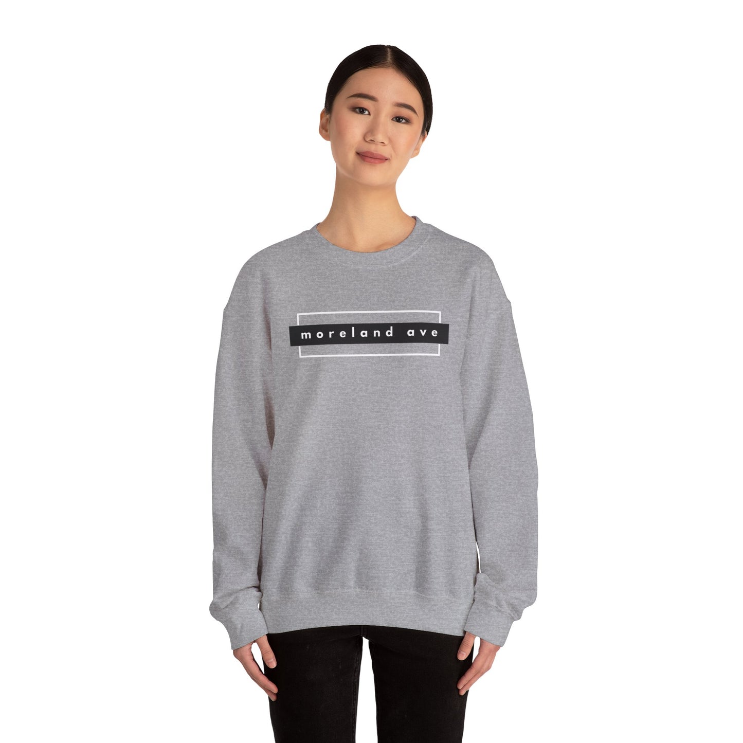 "Moreland Ave" Lightweight Crewneck Sweatshirt