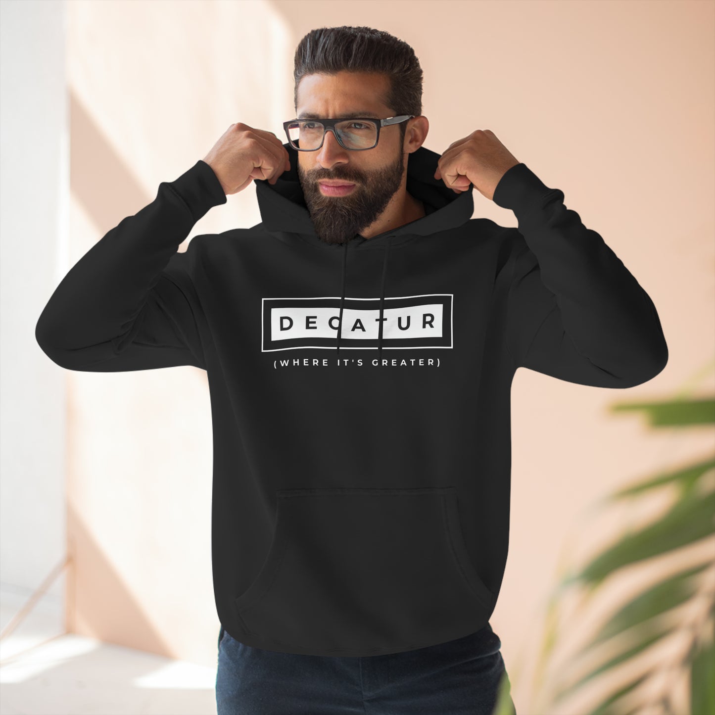 "Decatur Where It's Greater" Unisex Premium Pullover Hoodie