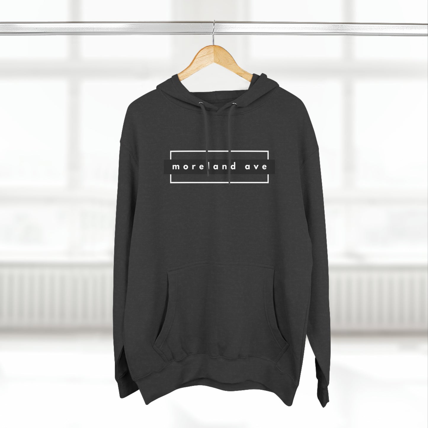 "Moreland Ave" Stamp Unisex Premium Pullover Hoodie