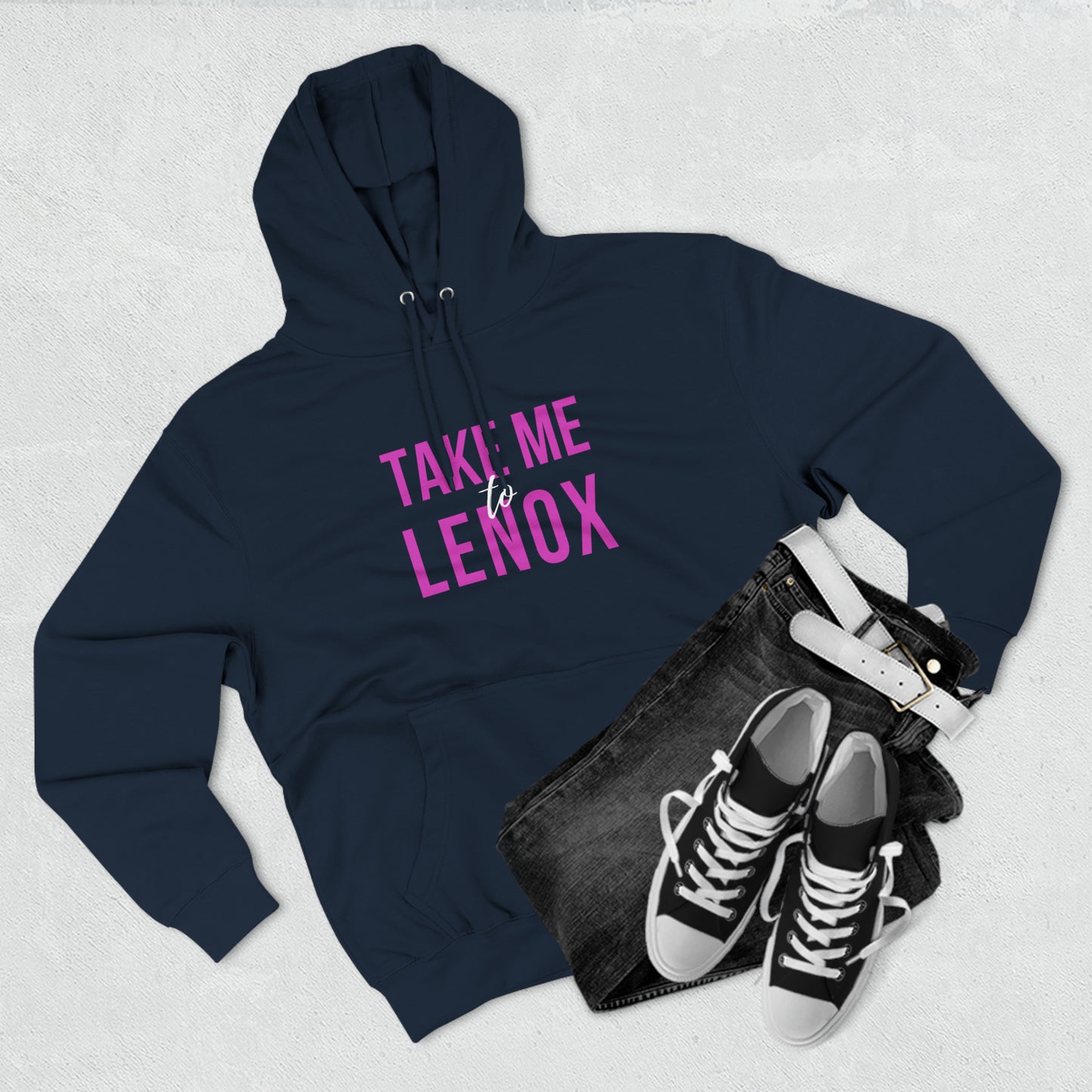 "Take Me to Lenox" Unisex Premium Pullover Hoodie