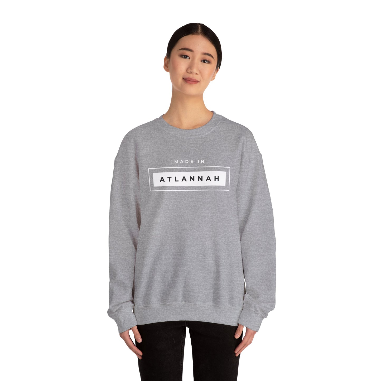 "Made in Atlannah" Lightweight Crewneck Sweatshirt