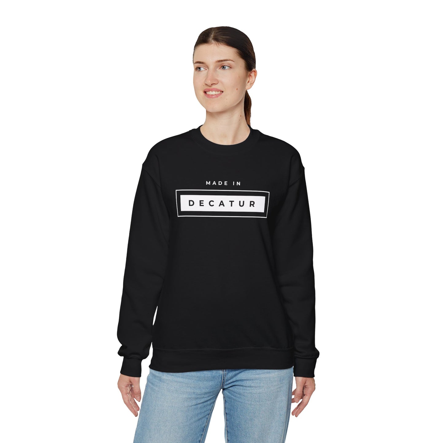 "Made in Decatur" Lightweight Crewneck Sweatshirt