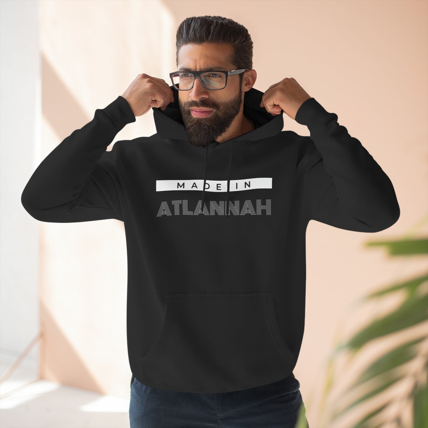 "Made in Atlannah" Unisex Premium Pullover Hoodie