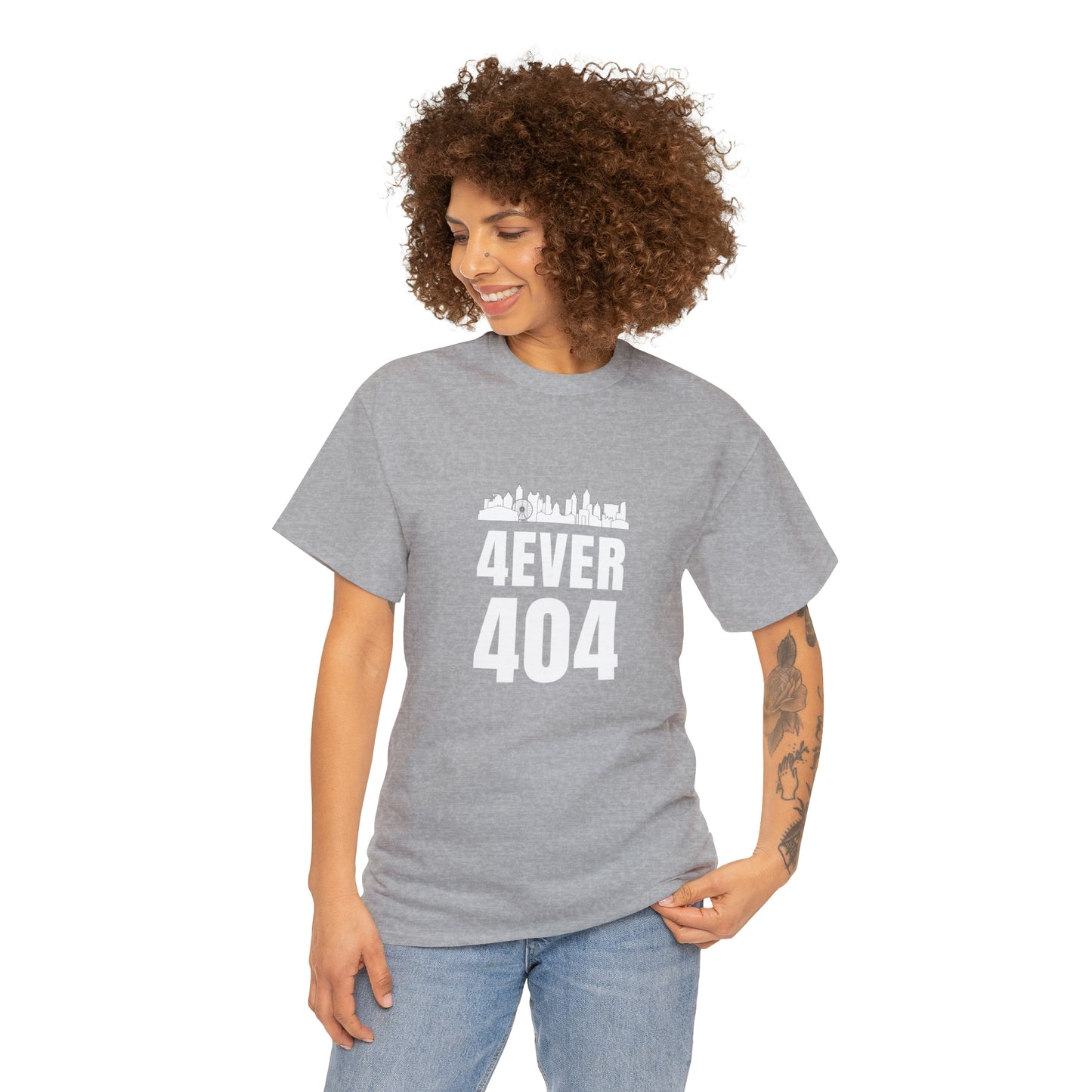 "4ever 404" Unisex Heavy Cotton Tee