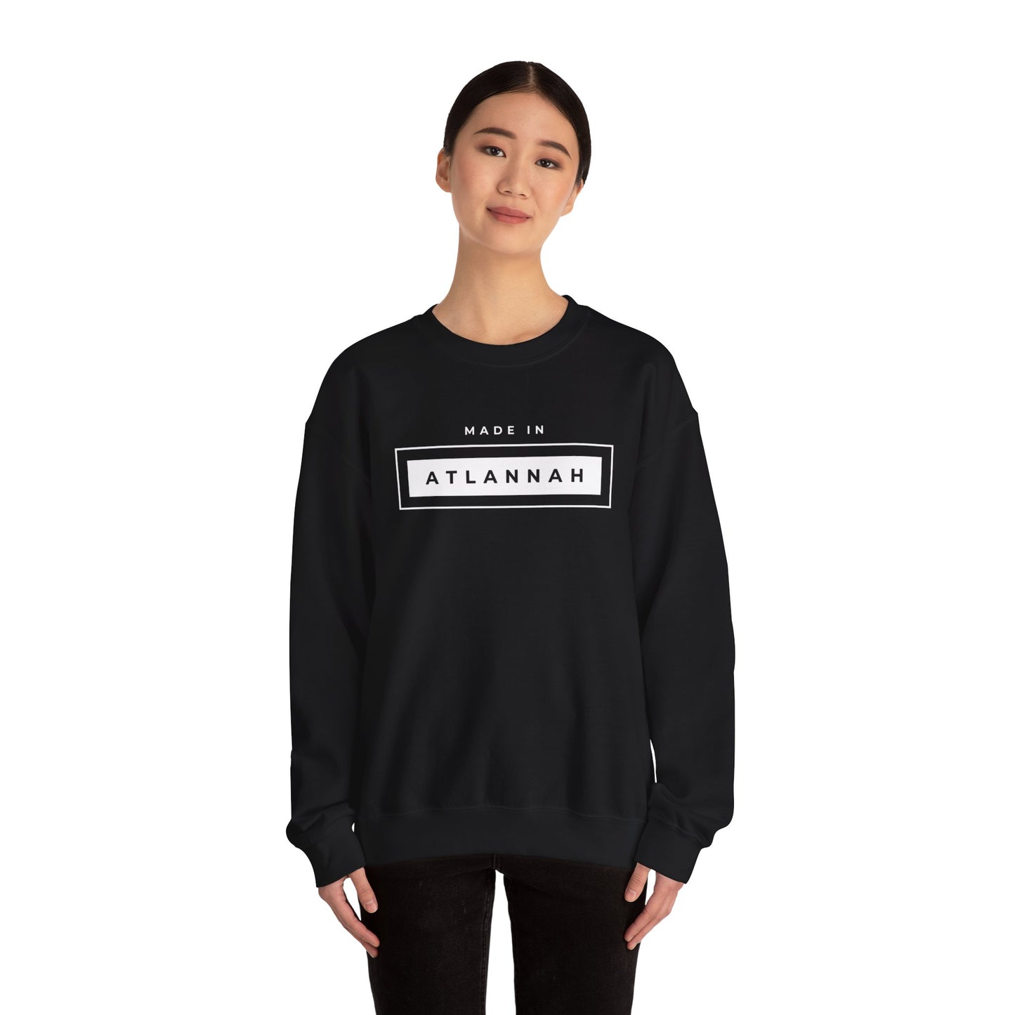 "Made in Atlannah" Lightweight Crewneck Sweatshirt