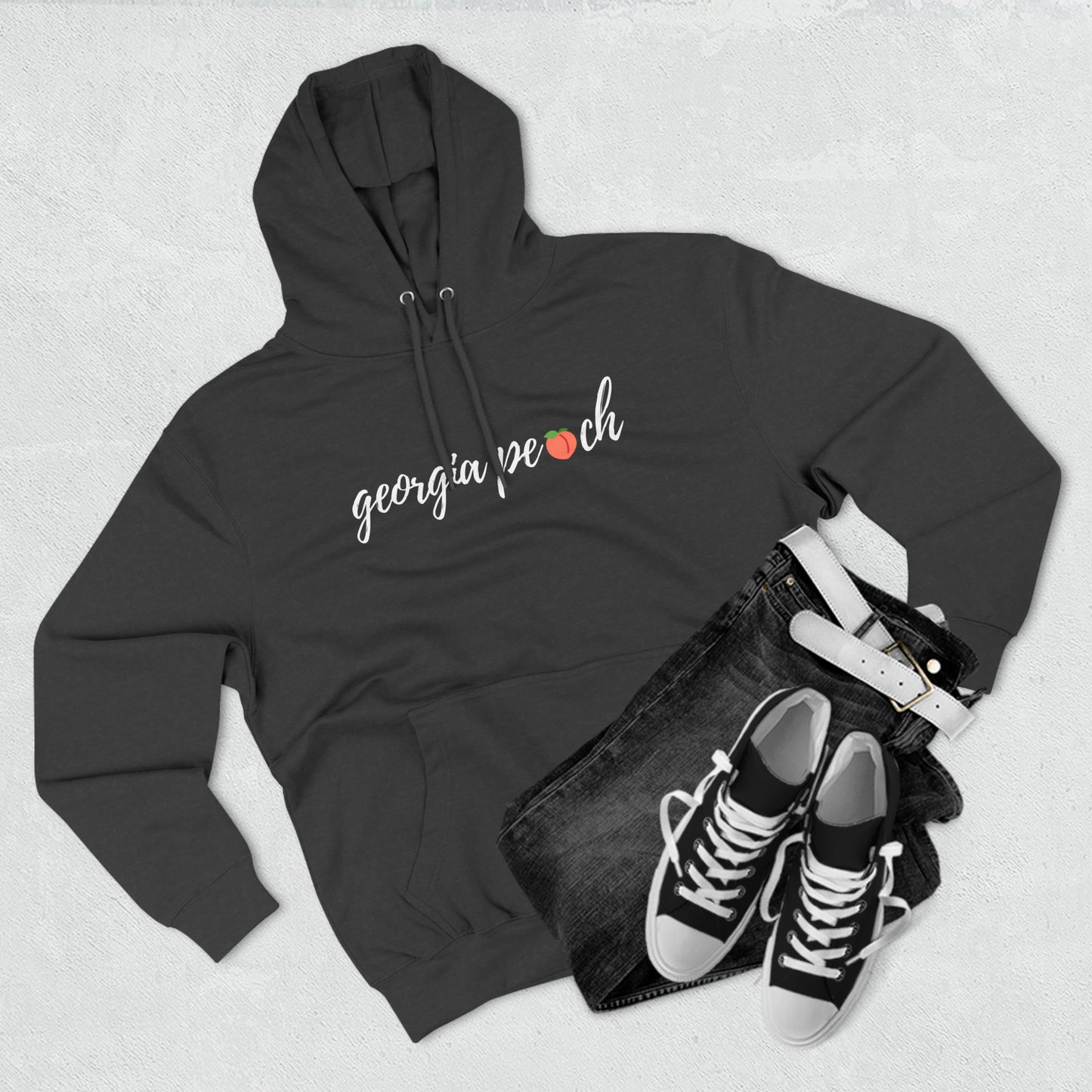 "Georgia Peach" Unisex Premium Pullover Hoodie