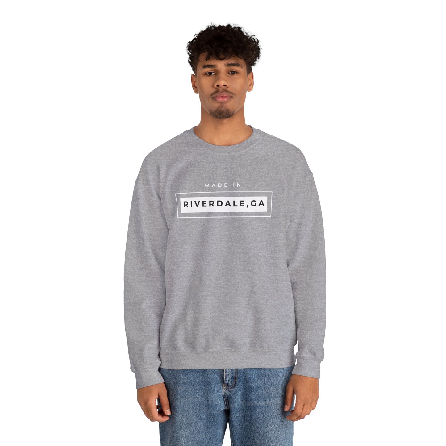 "Made in Riverdale, GA" Lightweight Crewneck Sweatshirt