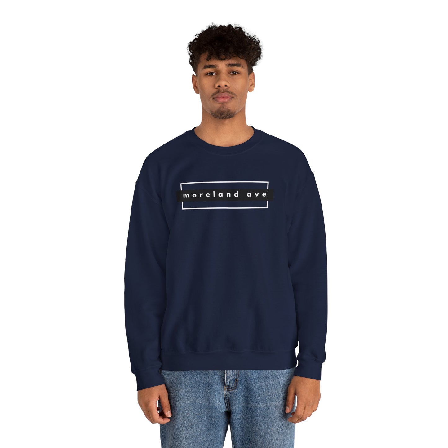 "Moreland Ave" Lightweight Crewneck Sweatshirt