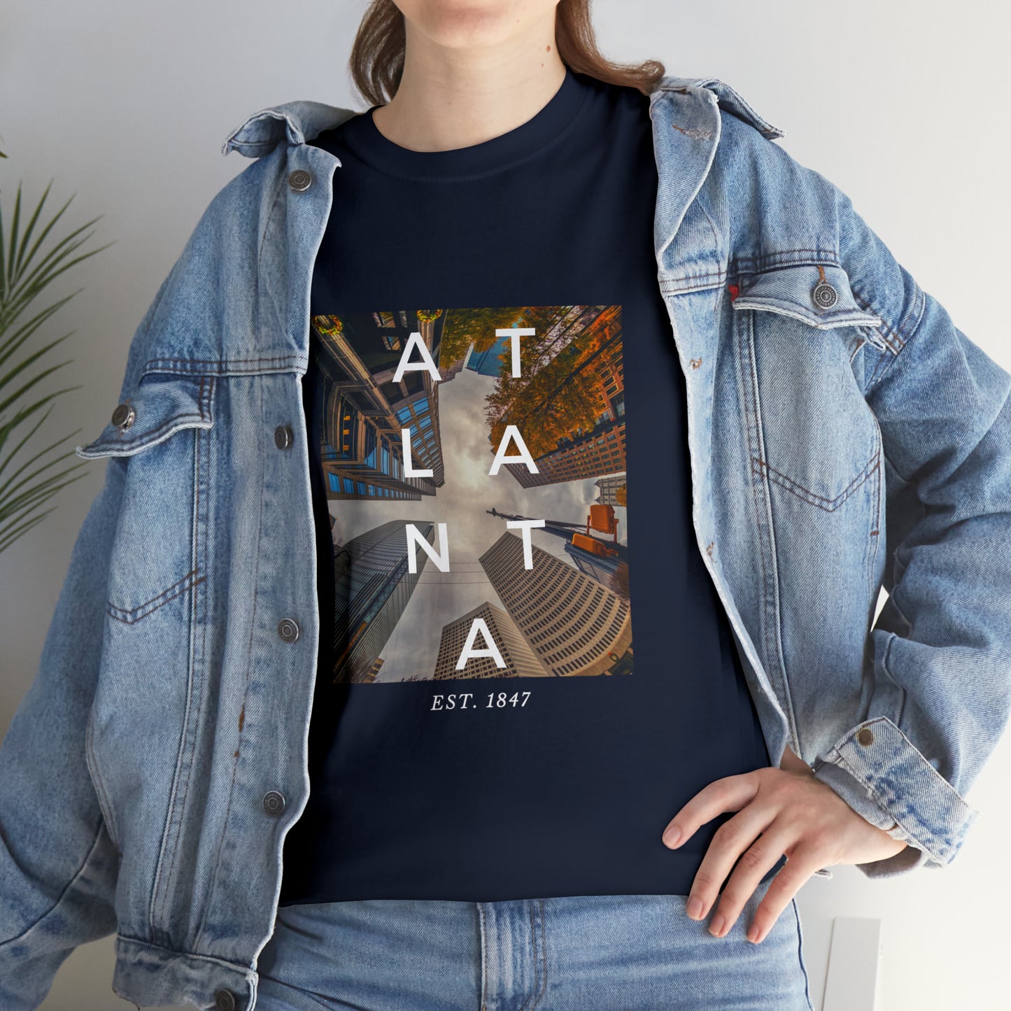 "Atlanta, Est. 1847" Unisex Heavy Cotton Tee