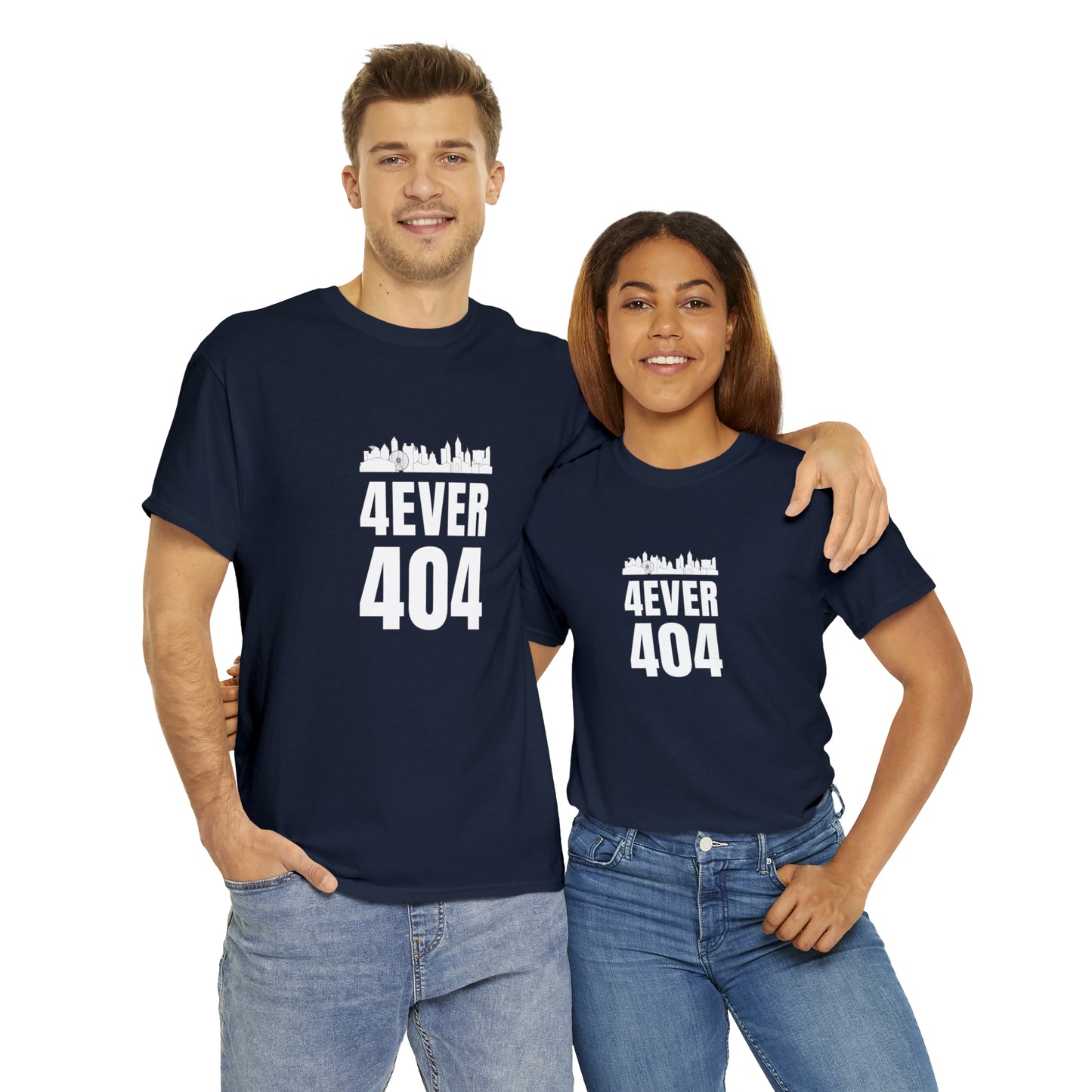 "4ever 404" Unisex Heavy Cotton Tee