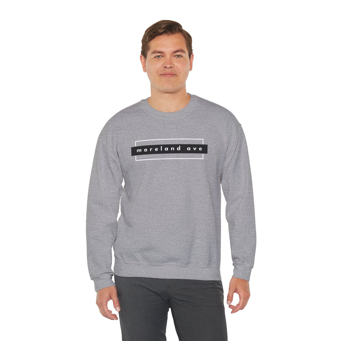 "Moreland Ave" Lightweight Crewneck Sweatshirt