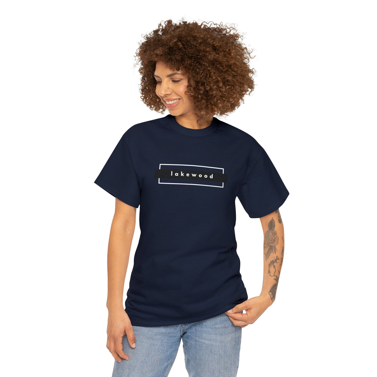 "Lakewood" Stamp Unisex Heavy Cotton Tee