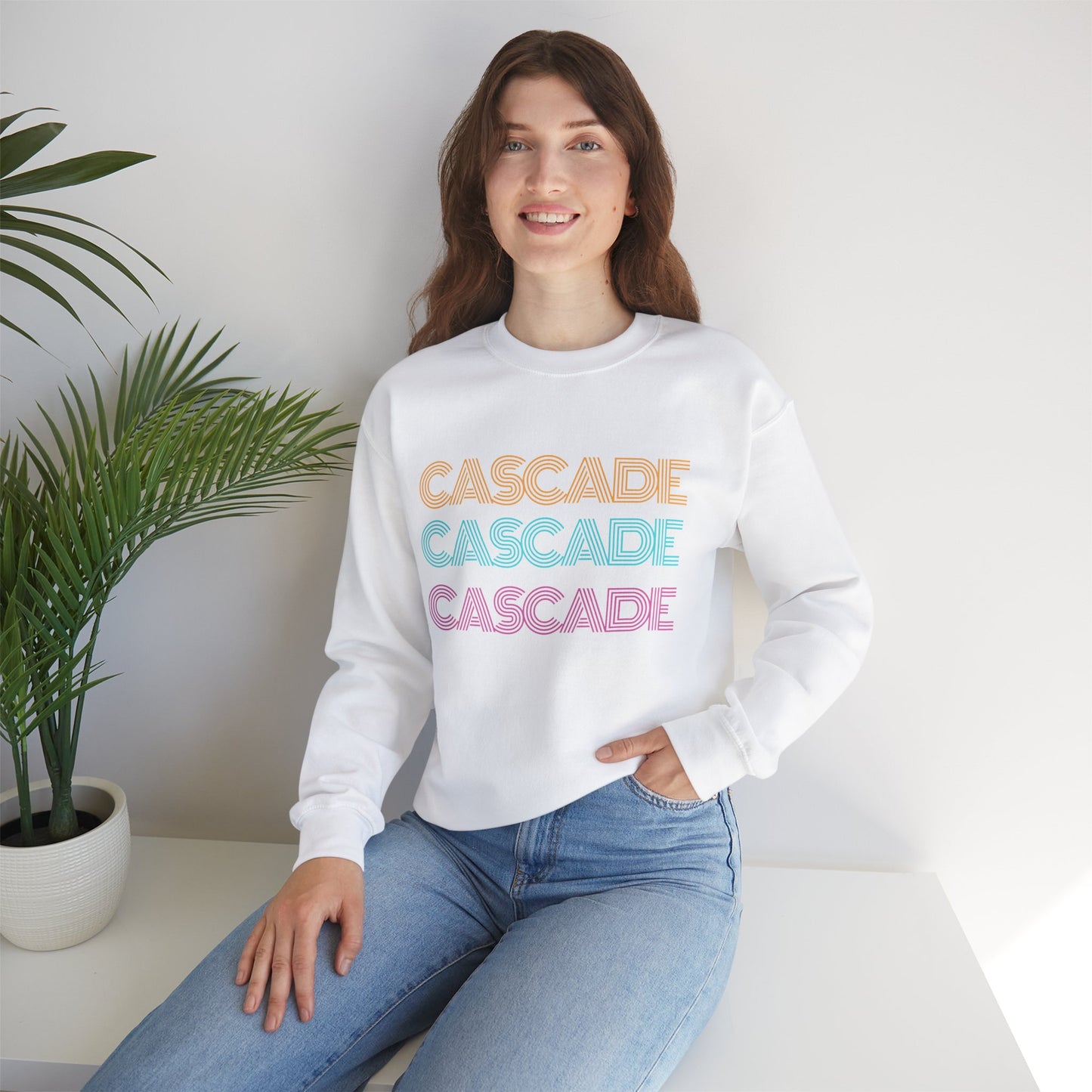 "Cascade" Lightweight Crewneck Sweatshirt