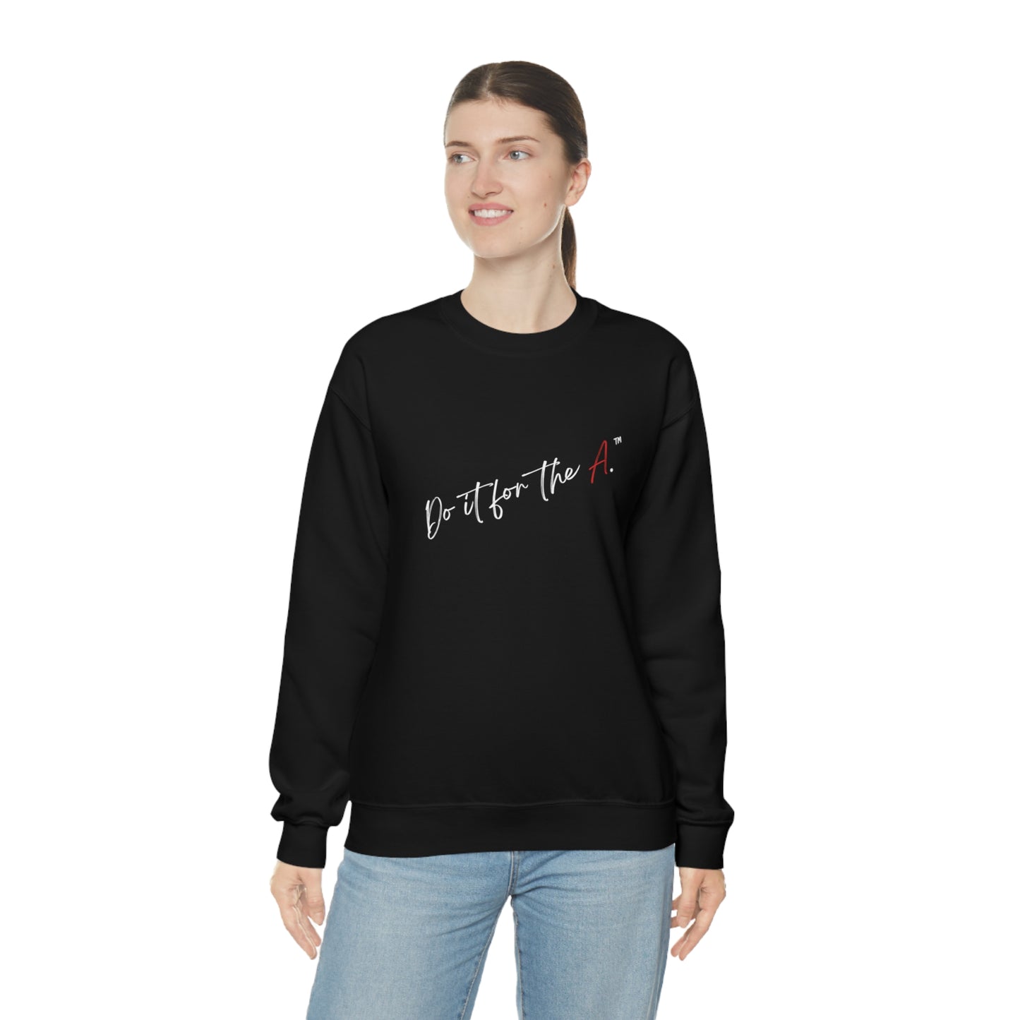 "Do it For the A" Easy Lightweight Crewneck Sweatshirt