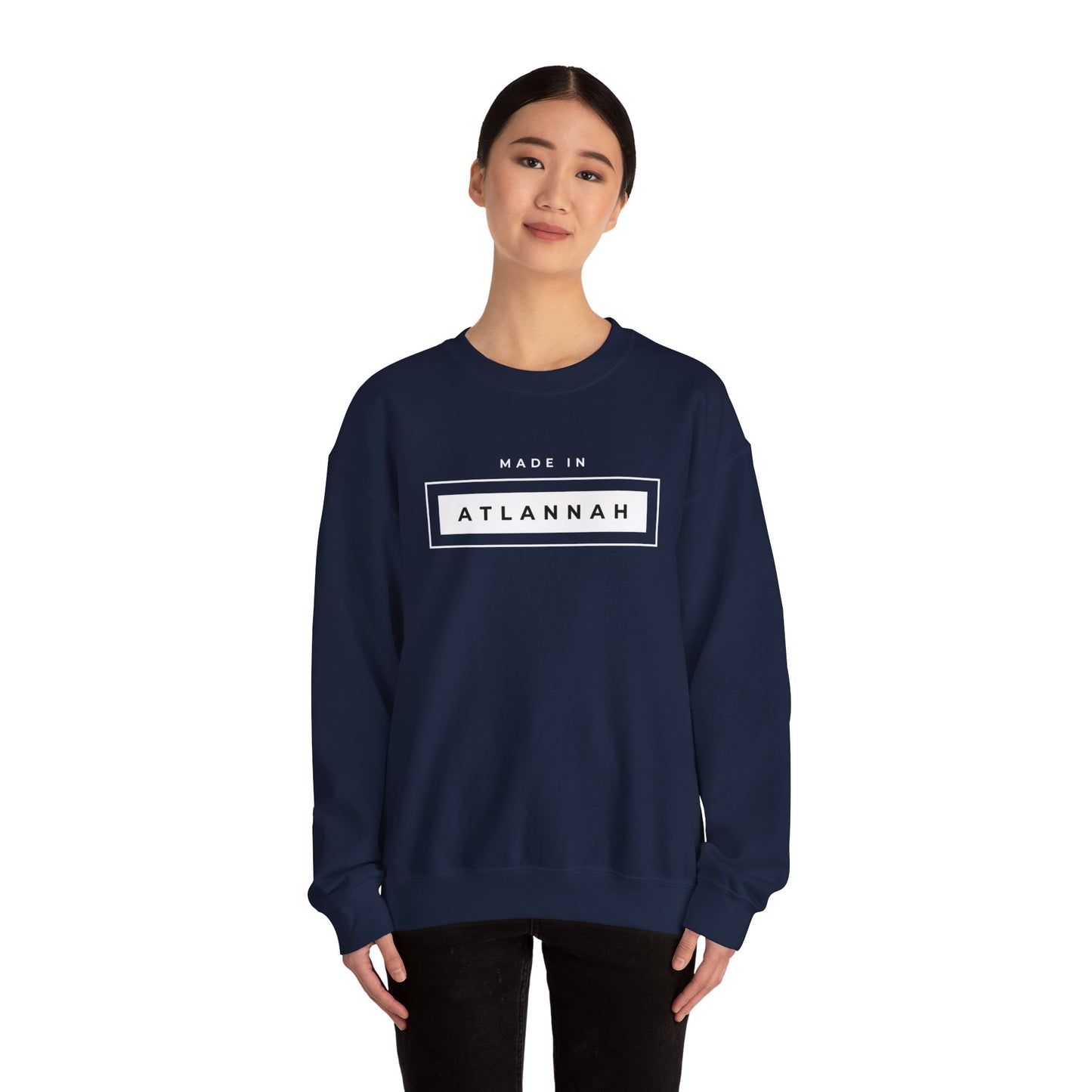 "Made in Atlannah" Lightweight Crewneck Sweatshirt