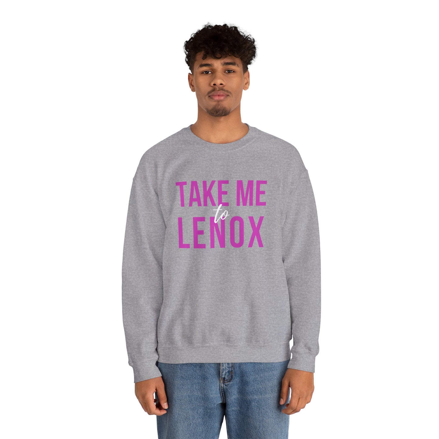 "Take me To Lenox" Crewneck Sweatshirt