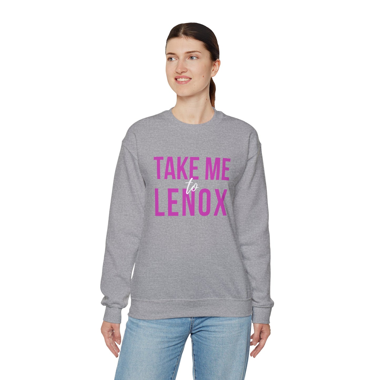 "Take me To Lenox" Crewneck Sweatshirt