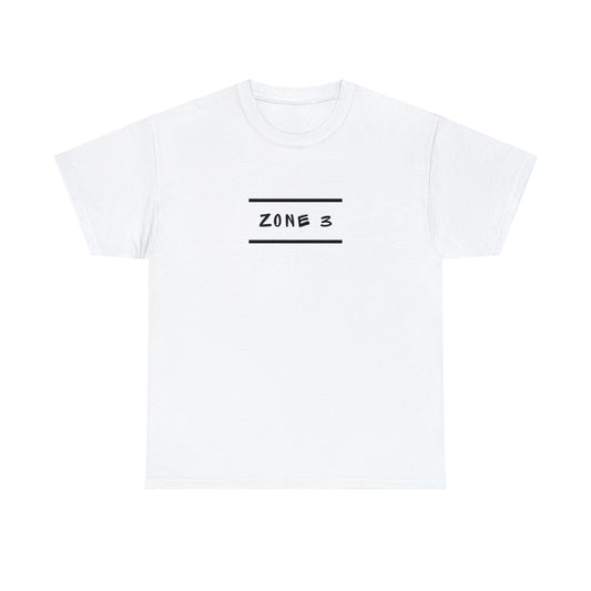 "Zone 3" Unisex Heavy Cotton Tee