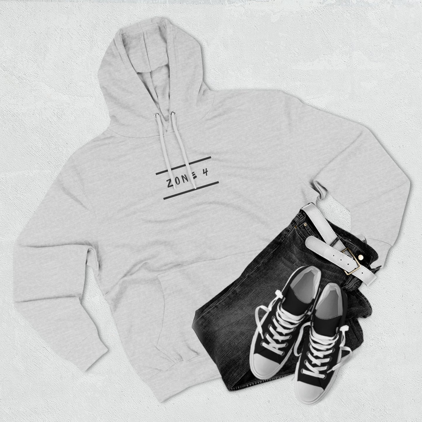 "Zone 4" Unisex Premium Pullover Hoodie