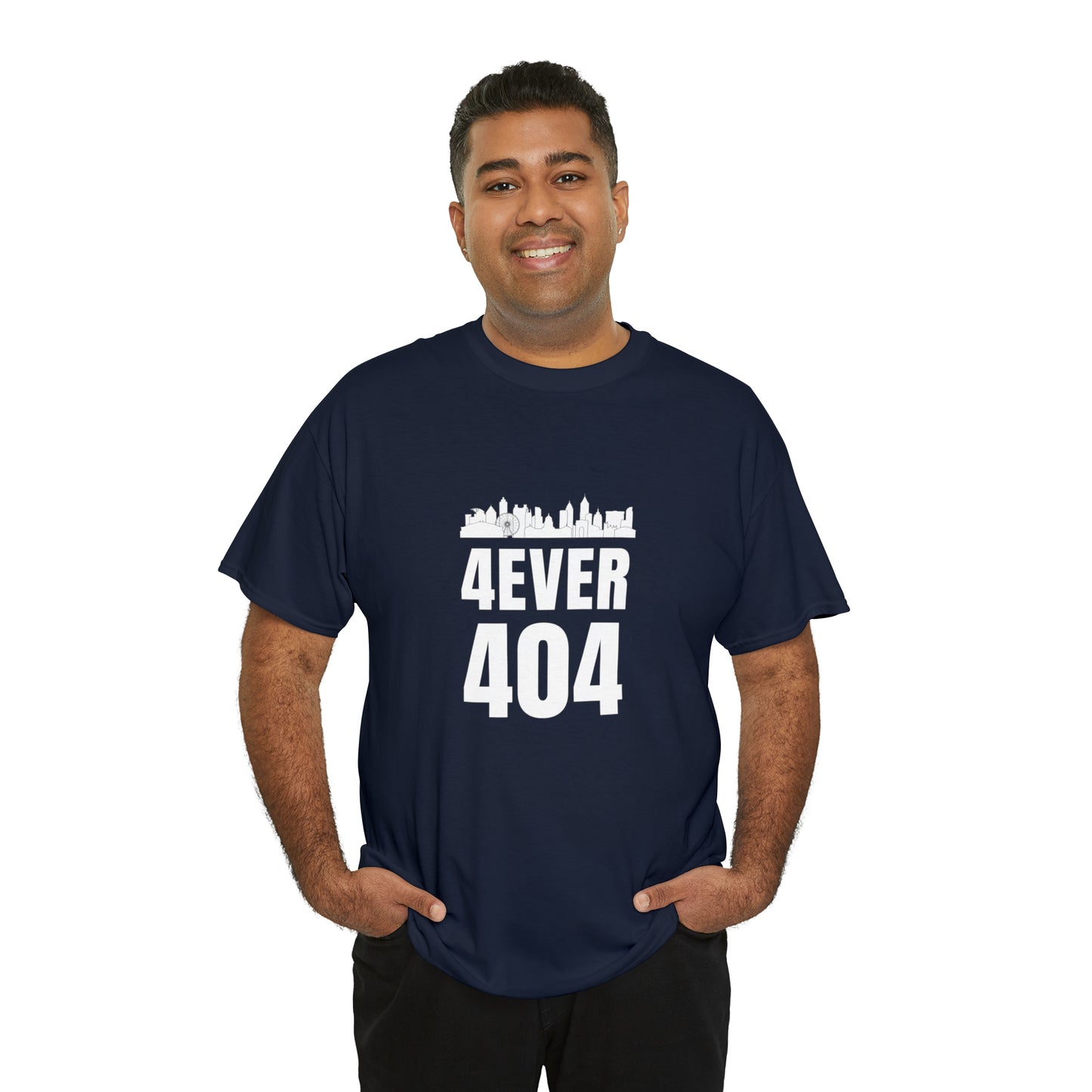 "4ever 404" Unisex Heavy Cotton Tee