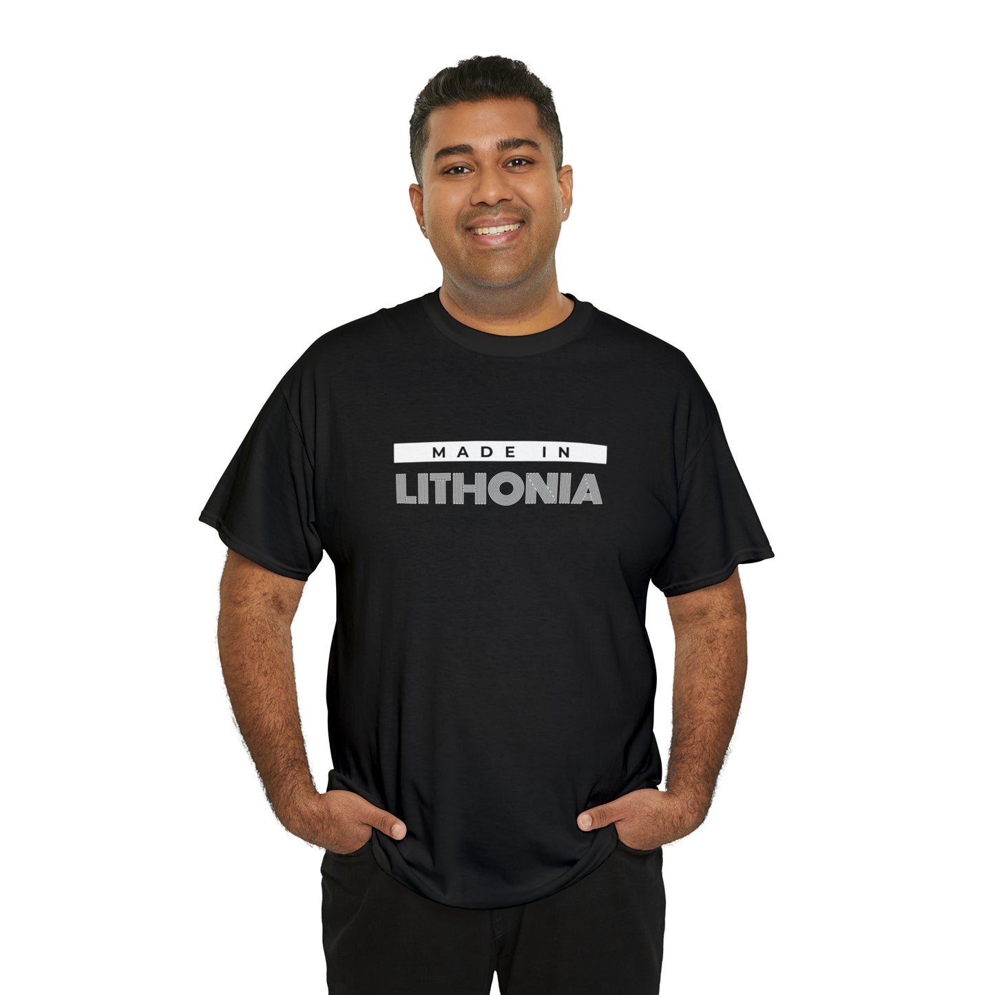 "Made in Lithonia" Trendsetter Unisex Heavy Cotton Tee