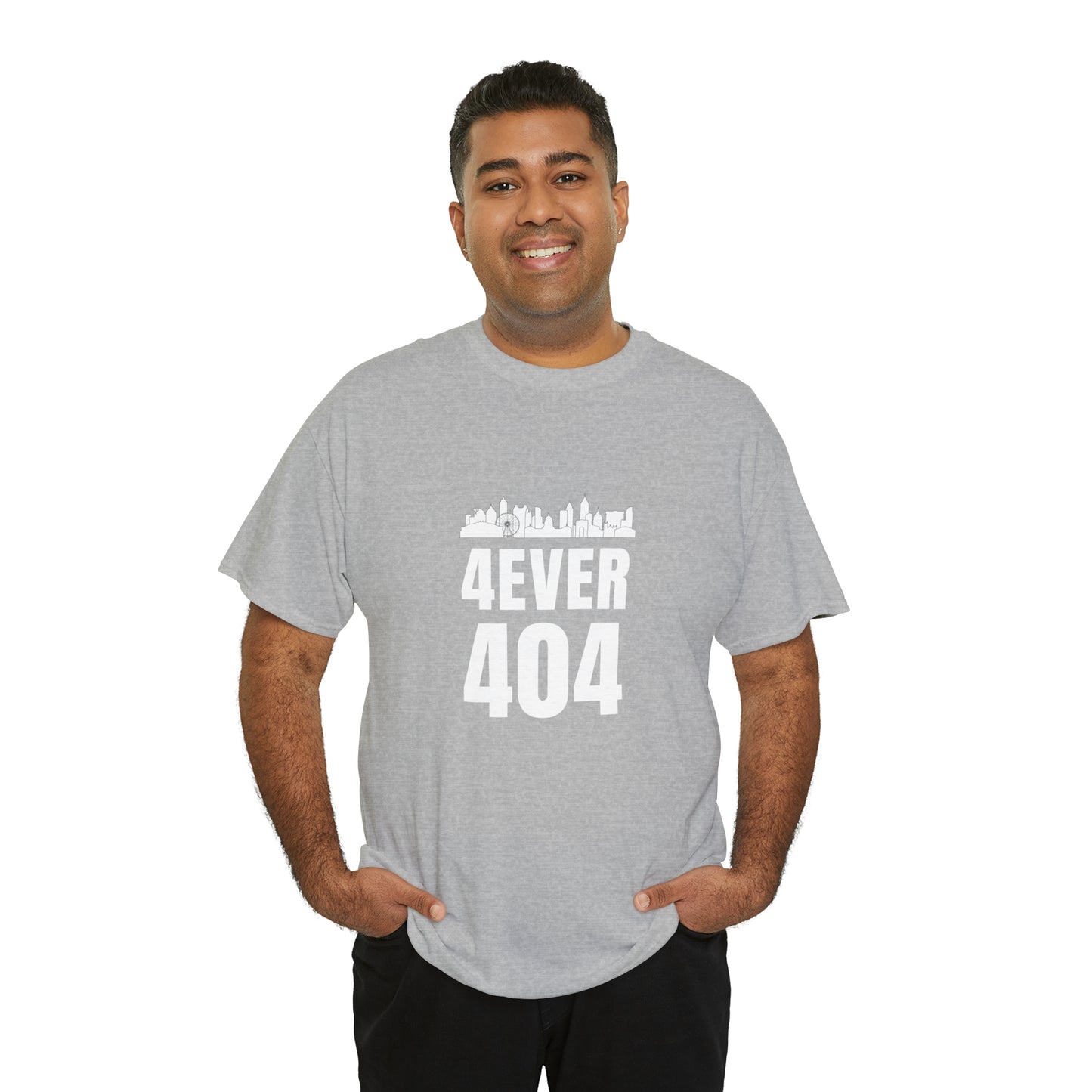 "4ever 404" Unisex Heavy Cotton Tee