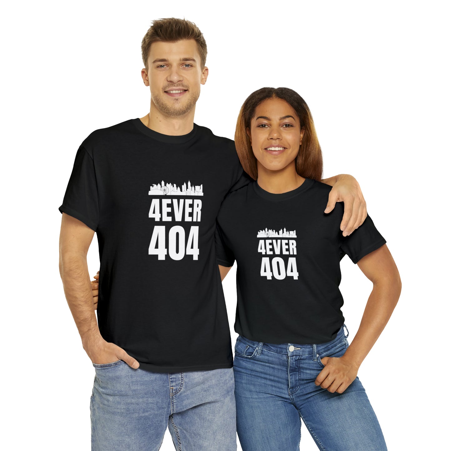 "4ever 404" Unisex Heavy Cotton Tee