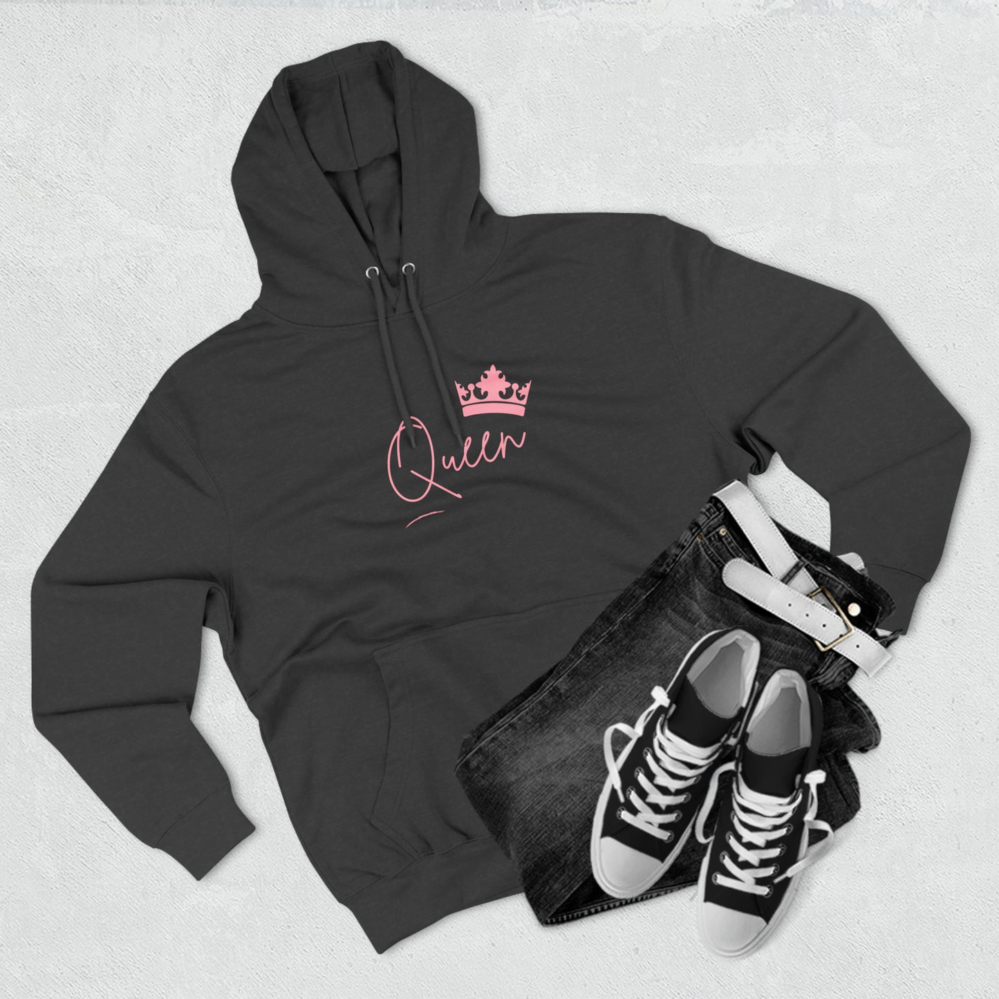 "Queen" Unisex Premium Pullover Hoodie