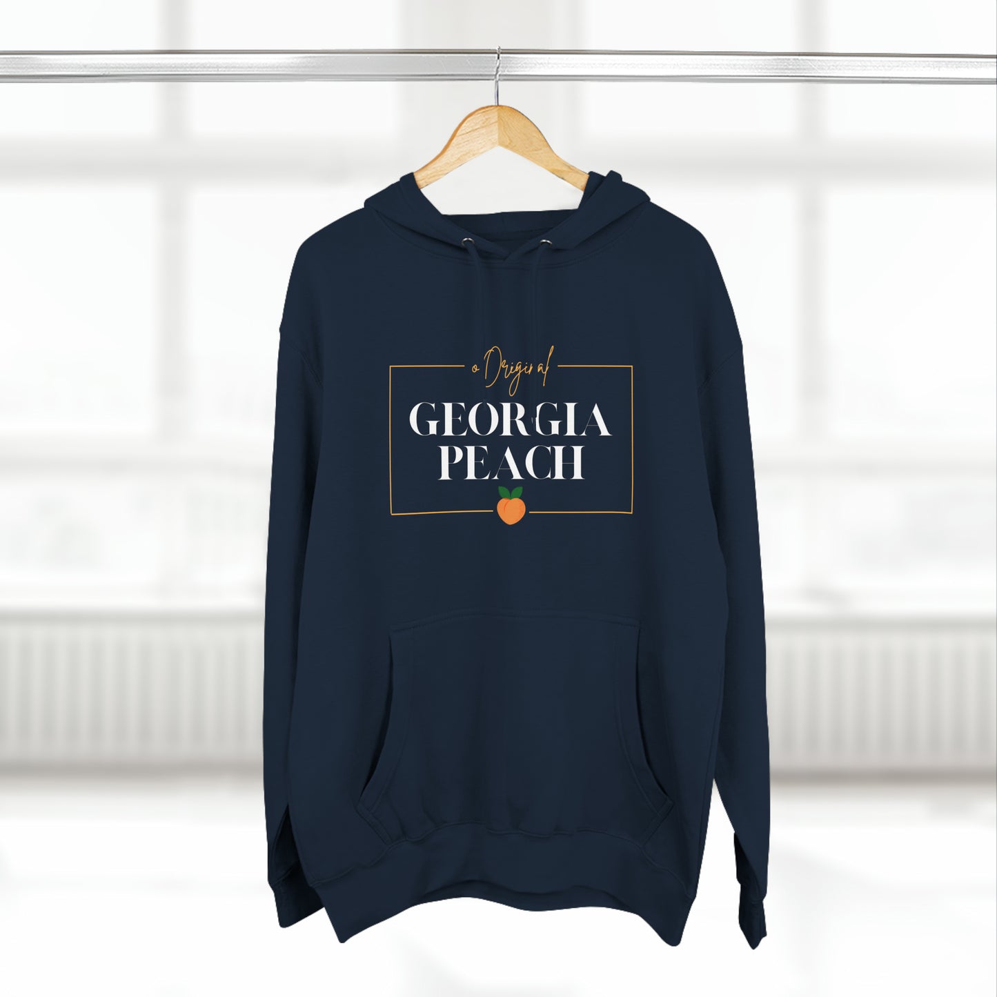 "Original Georgia Peach" Unisex Premium Pullover Hoodie