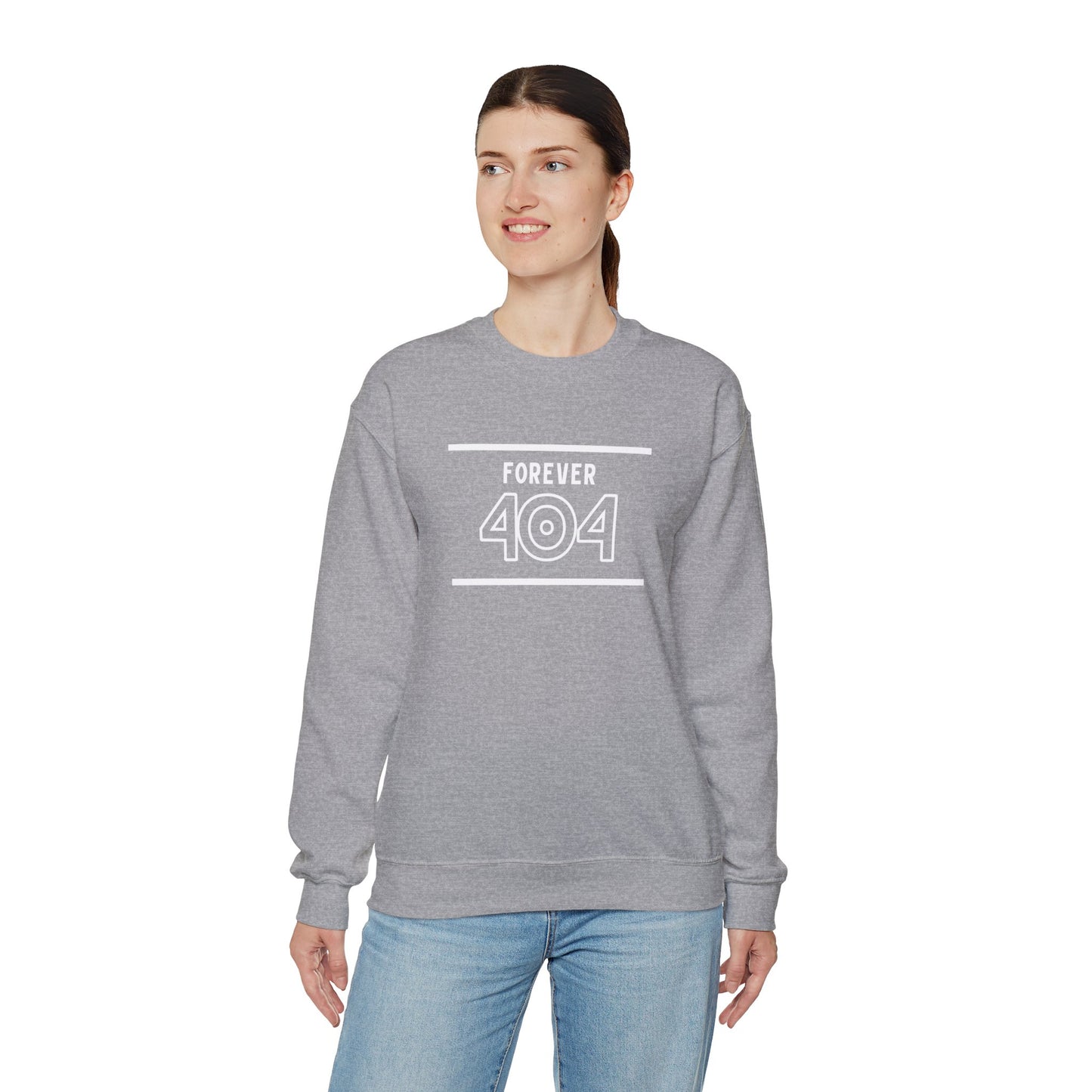 "Forever 404" Lightweight Crewneck Sweatshirt