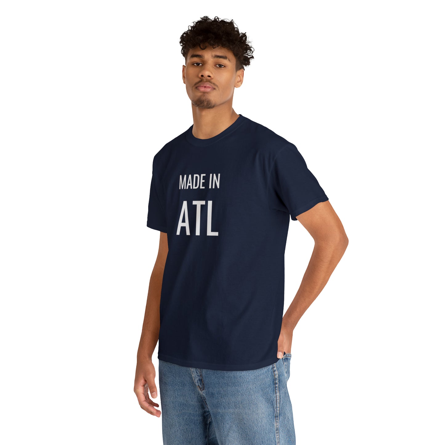 "Made in ATL" Unisex Heavy Cotton Tee