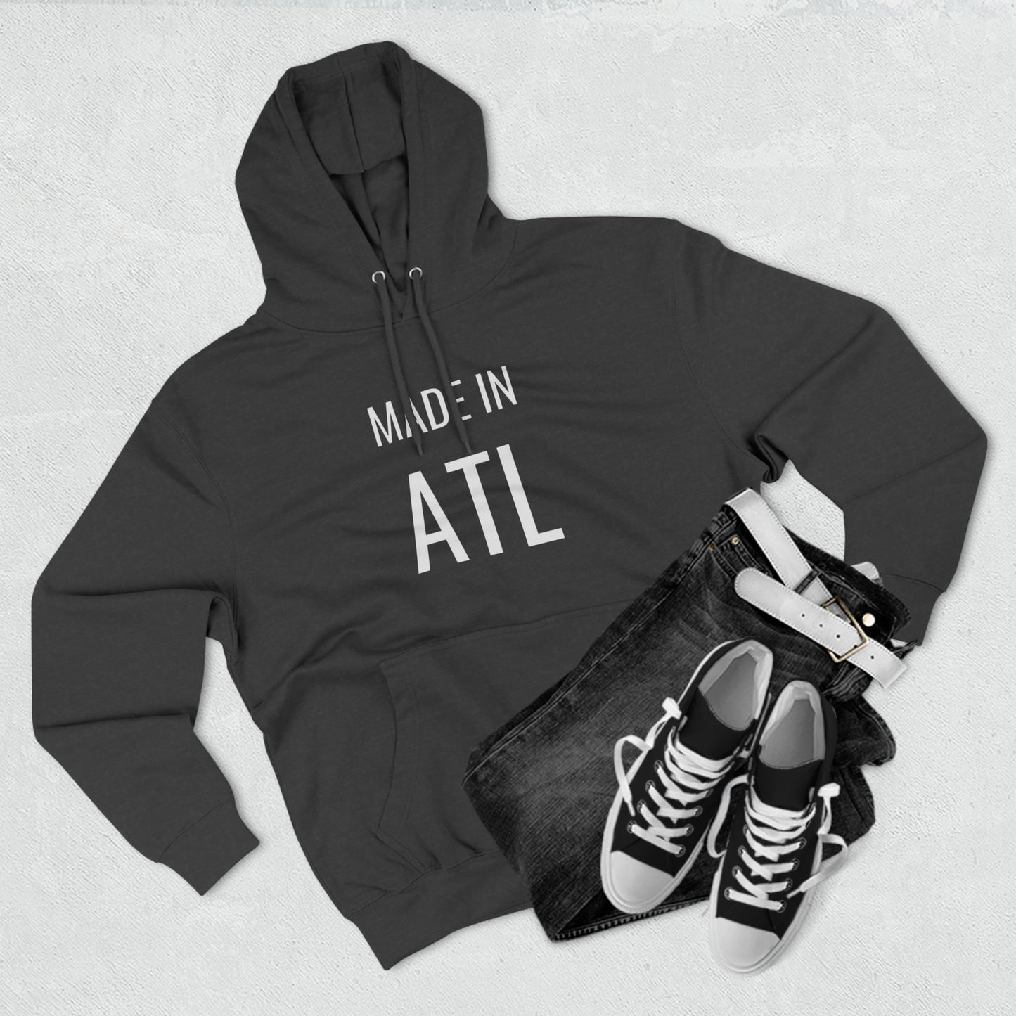 "Made in ATL" Unisex Premium Pullover Hoodie