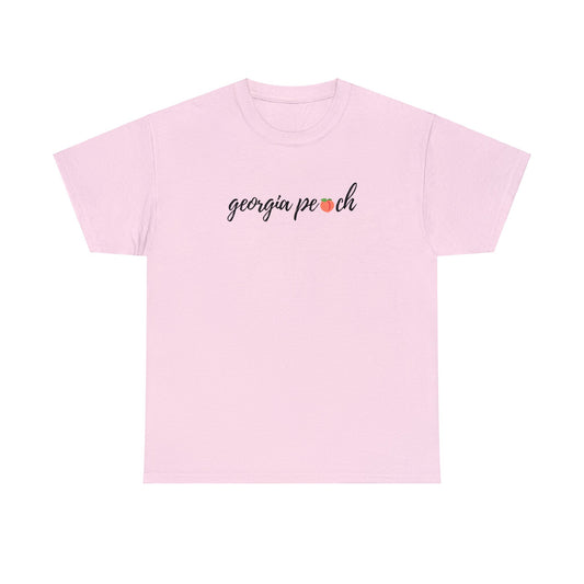 "Georgia Peach" Unisex Heavy Cotton Tee