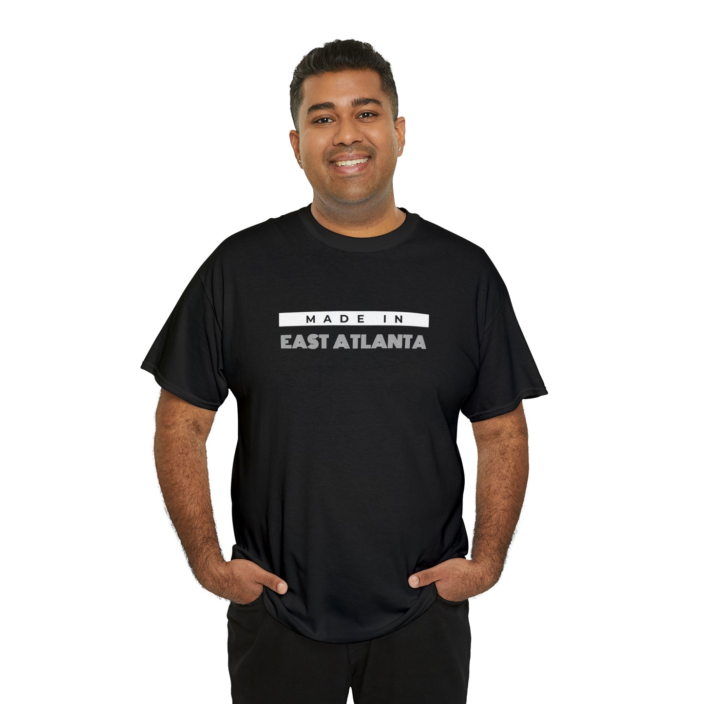 "Made in East Atlanta" Trendsetter Unisex Heavy Cotton Tee