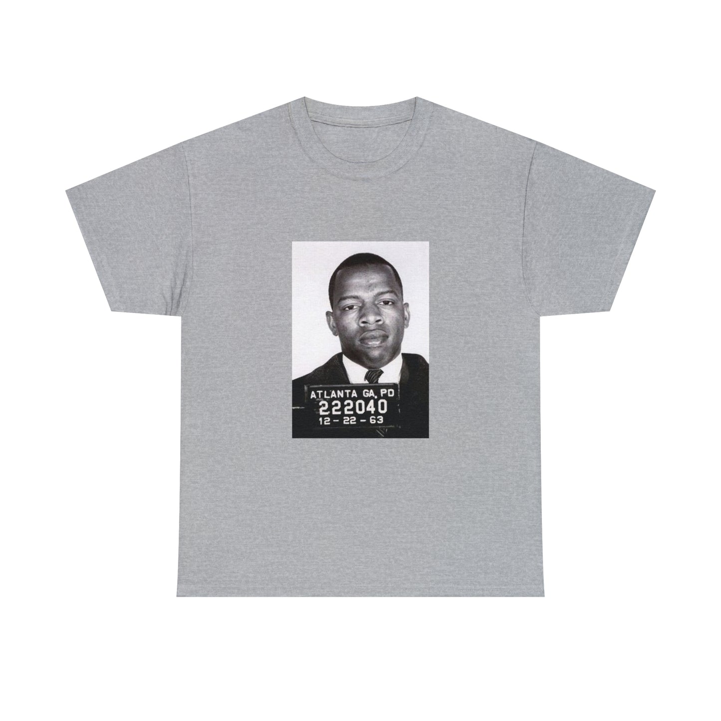 "John Lewis Hero" Unisex Heavy Cotton Tee