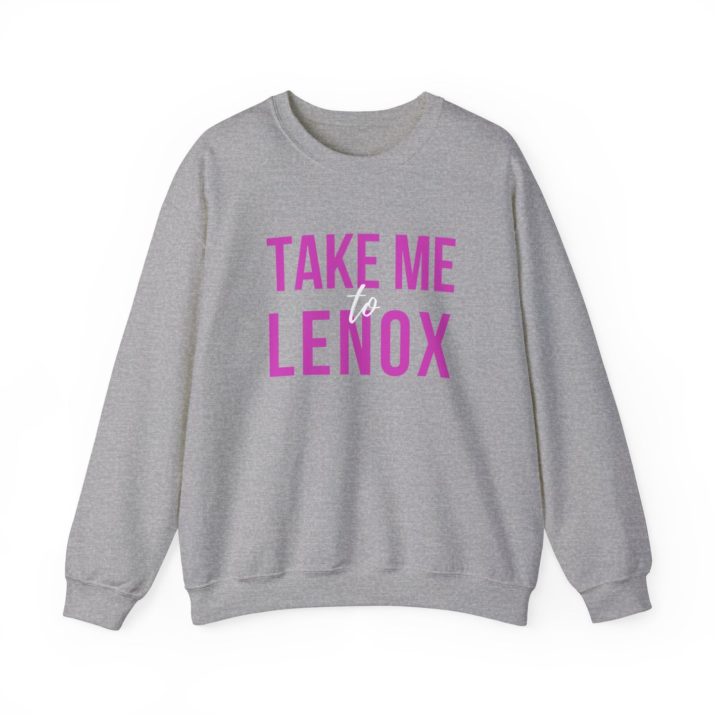 "Take me To Lenox" Crewneck Sweatshirt