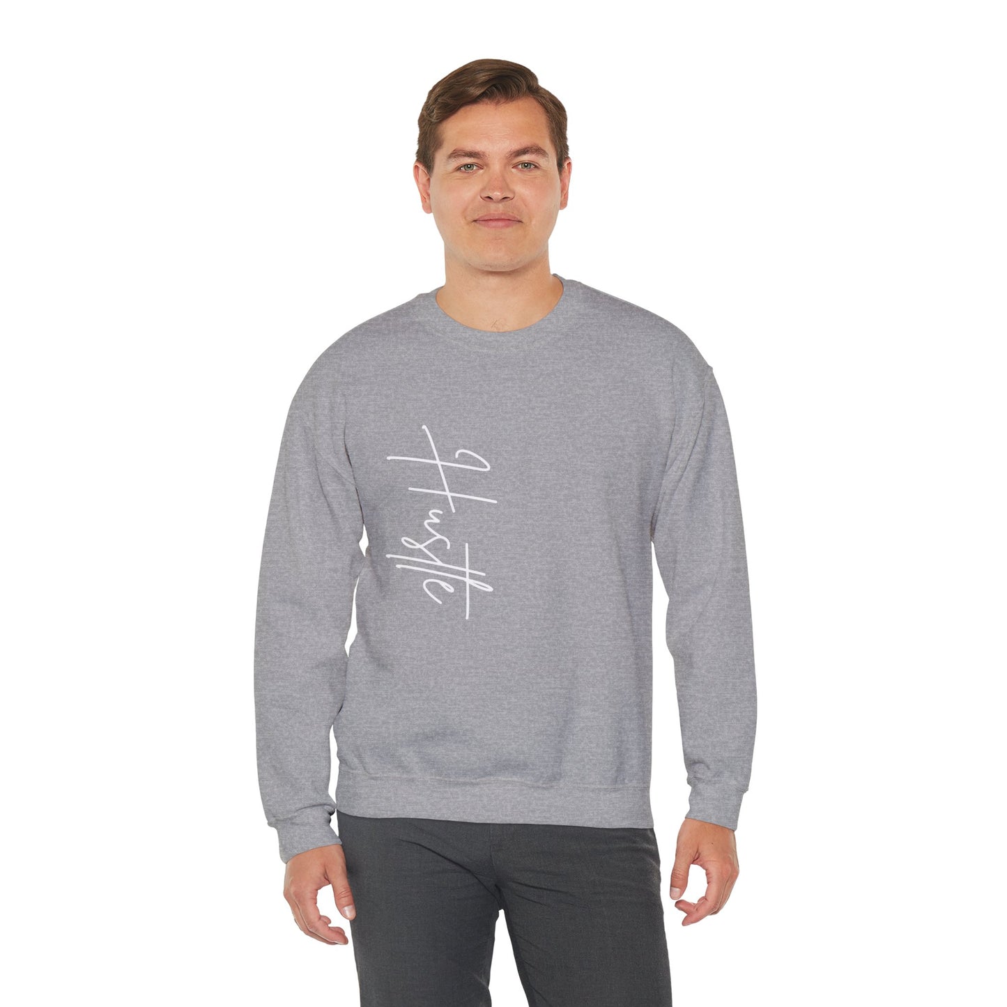 "Hustle" Lightweight Crewneck Sweatshirt