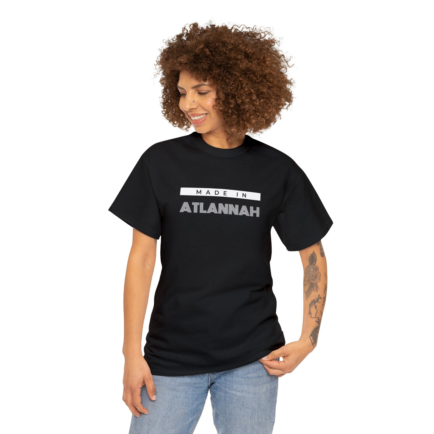 "Made in Atlannah" Trendsetter Unisex Heavy Cotton Tee