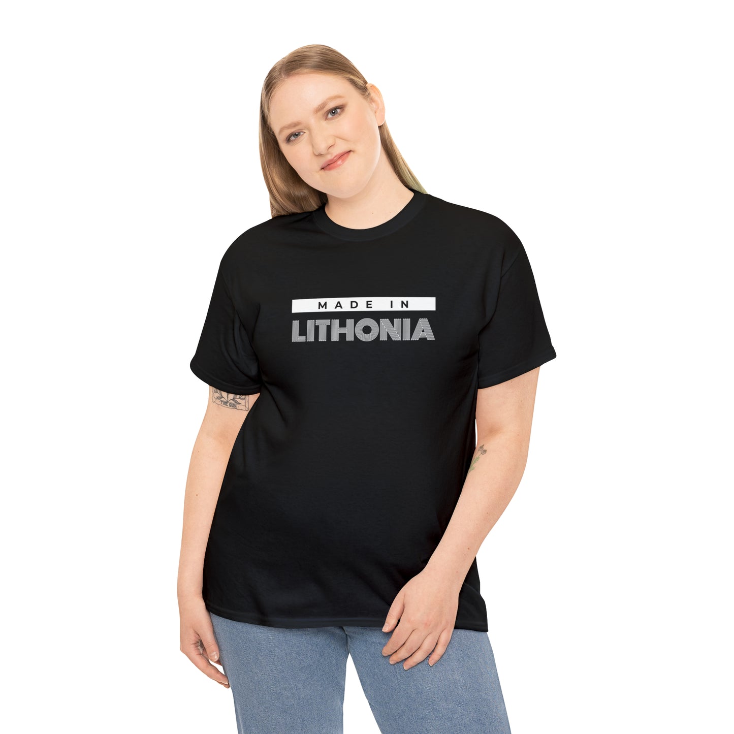 "Made in Lithonia" Trendsetter Unisex Heavy Cotton Tee