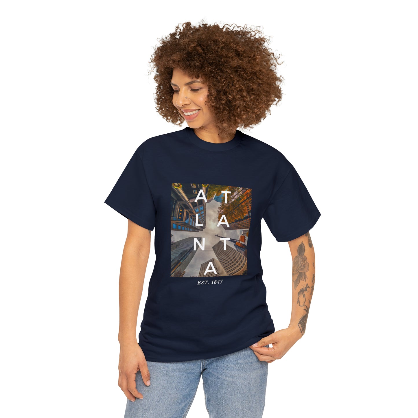 "Atlanta, Est. 1847" Unisex Heavy Cotton Tee