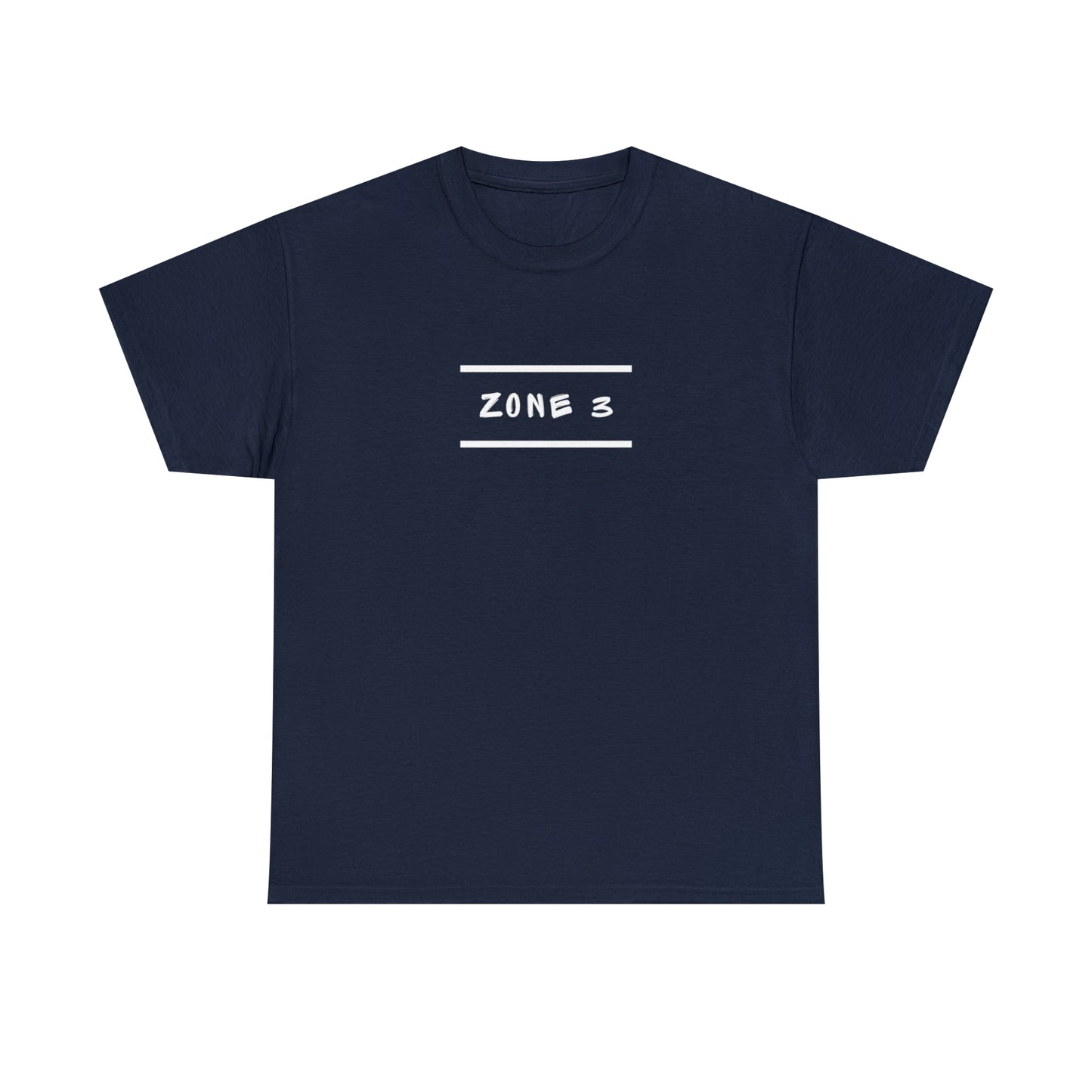 "Zone 3" Unisex Heavy Cotton Tee