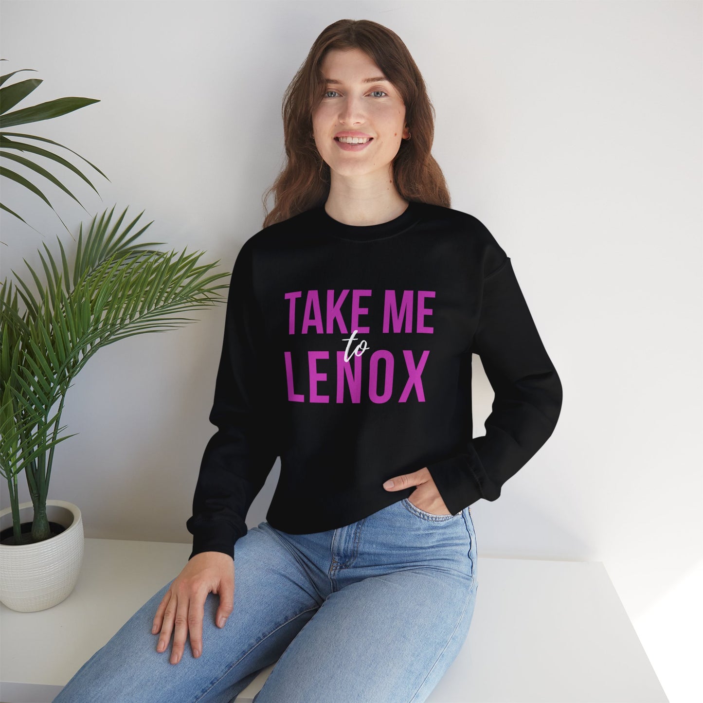 "Take me To Lenox" Crewneck Sweatshirt