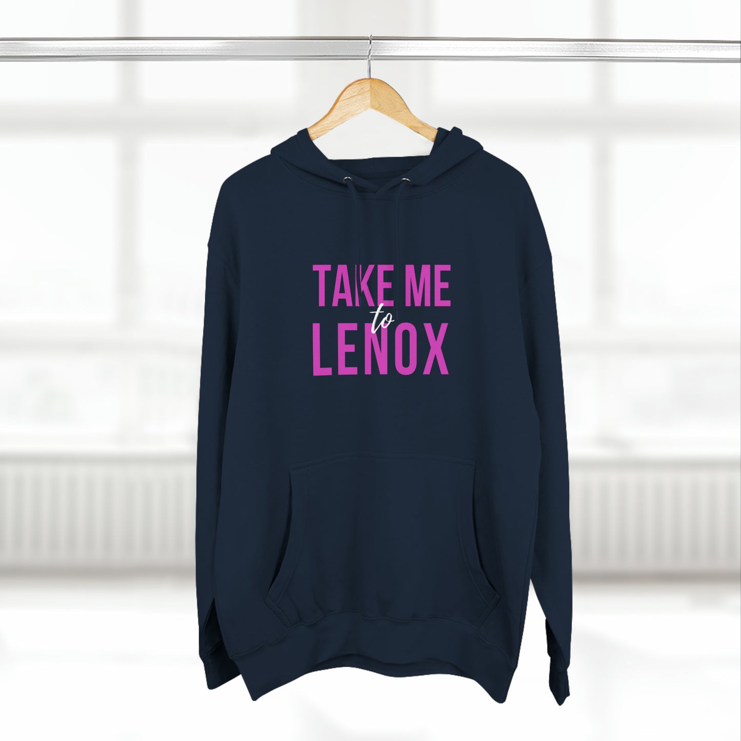 "Take Me to Lenox" Unisex Premium Pullover Hoodie