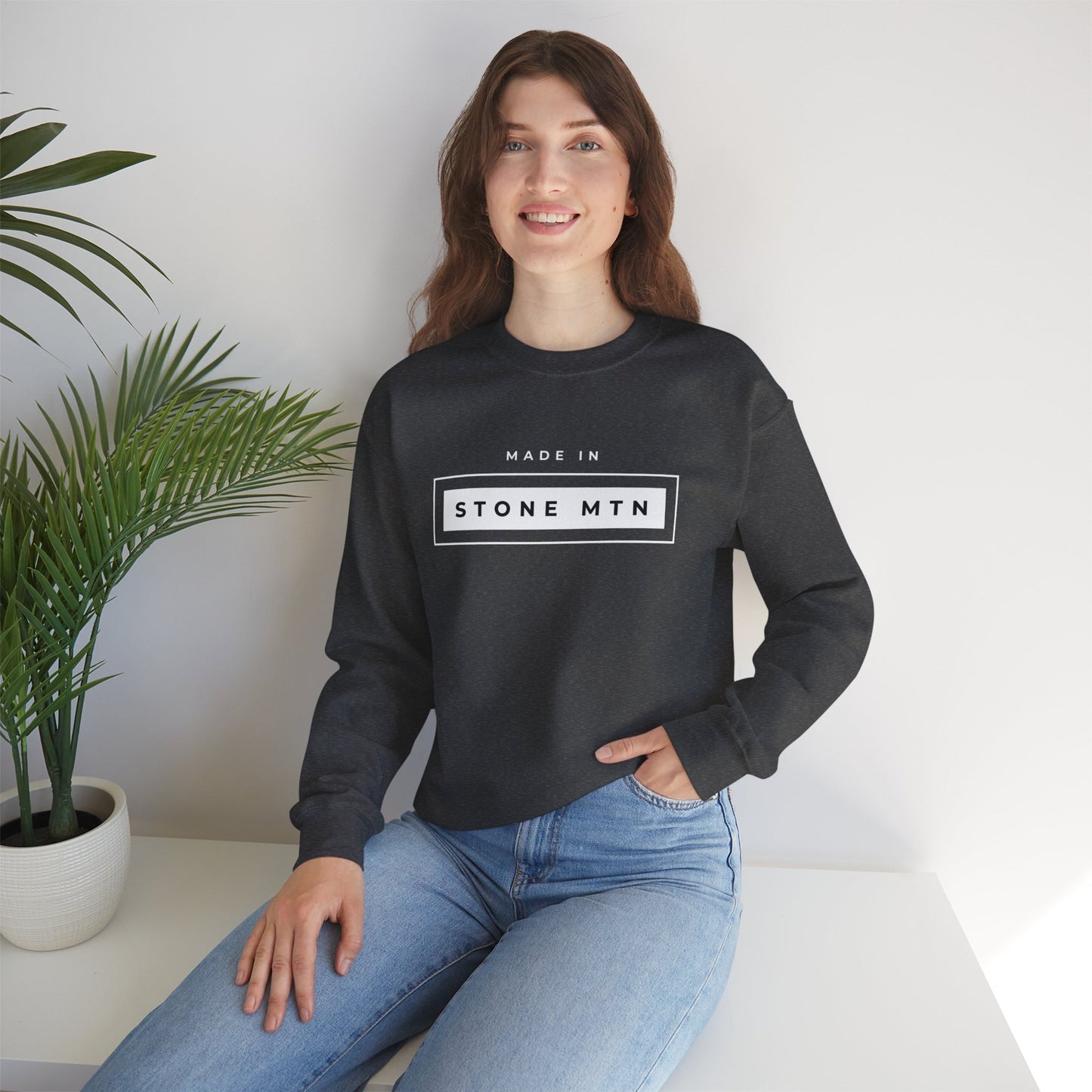 "Made in Stone Mtn" Lightweight Crewneck Sweatshirt