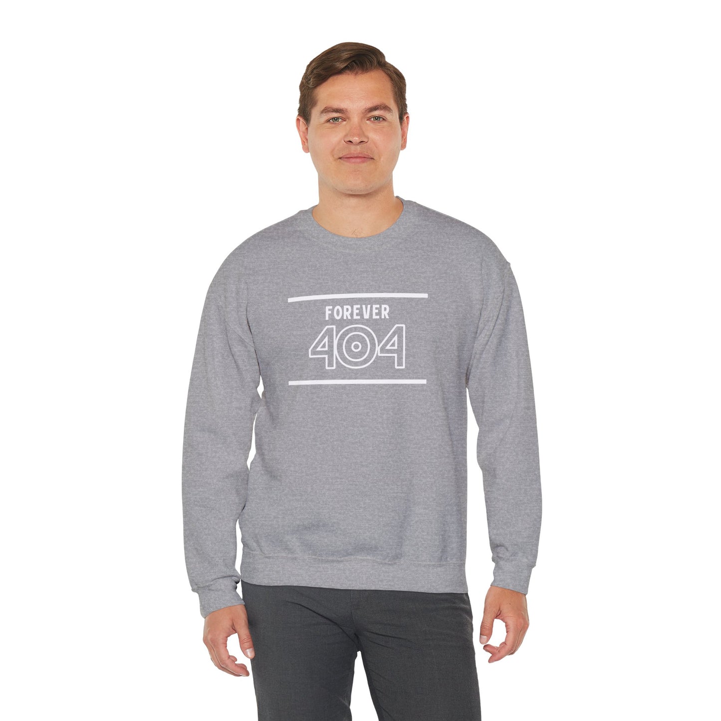 "Forever 404" Lightweight Crewneck Sweatshirt